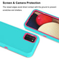 Samsung Galaxy A02S 6.5 Inch Case, Heavy Duty Armor Rugged Shockproof Protec