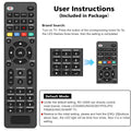 Remote Control For Samsung, Lg, Vizio, Tcl, Sony, Insignia, Sharp, Philips, Pana