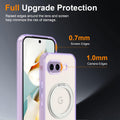Magnetic Case for Google Pixel 10a Phone 2026 with Rotating Stand, Slim Non-Yell