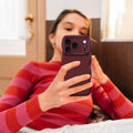 Iphone 17 Pro Max Case Wave, Curly Frame Design For Women Girls, Cute Wavy Solid