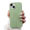 with iPhone 15 Case,Cute Aesthetic Striped Pattern Cover for Women Gi