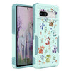 Google Pixel 7a 5G Case: Cute Flowers Floral Design for Girls Women Slim Fit