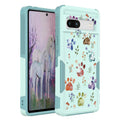 Google Pixel 7a 5G Case: Cute Flowers Floral Design for Girls Women Slim Fit