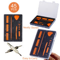 Screwdriver Set With Case, Flathead Phillips Pentalobe Torx Star Small