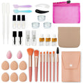 '- PrettyCare 38 Pcs Mini Travel Makeup Containers Set, Small Empty Con