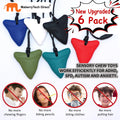 Necklaces for Sensory Kids, 6 Pack Chewy Necklace Sensory Toys for Autism, ADHD,