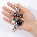 8 Ball Dice Charm Keychain Billiard Ball Star Bags Charms Y2K Aesthetic Keychain