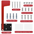 Flag Replacement Kit - Galvanized Steel Flag Holder for Mailbox Door, Two-Way In