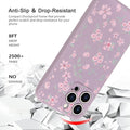 Elegant Design Phone Case for iPhone 14 Pro, Compatible with MagSafe Shoc