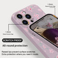 Elegant Design Phone Case for iPhone 14 Pro, Compatible with MagSafe Shoc