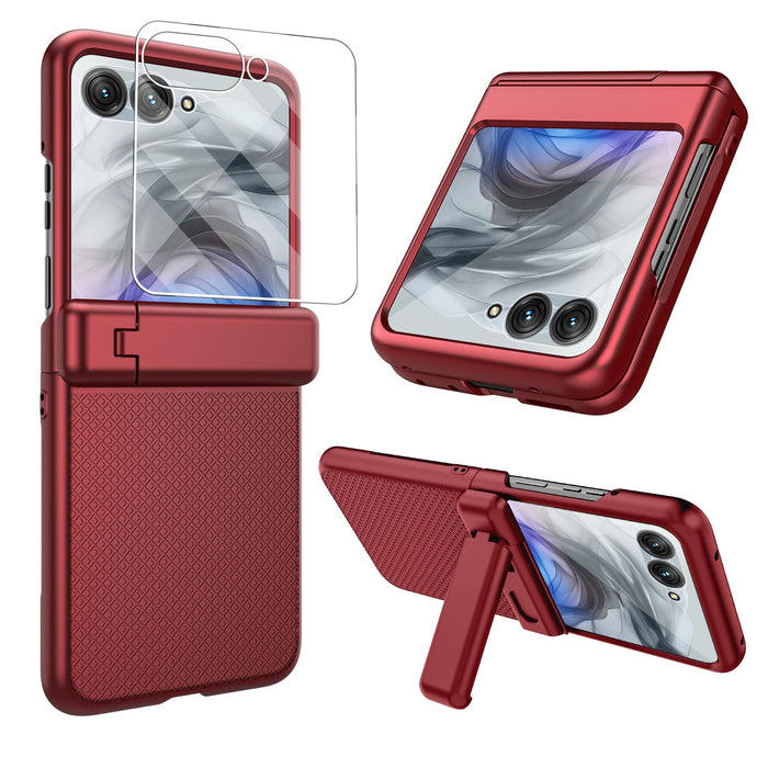 for Motorola Razr 2025 with Kickstand Anti-Slip Moto Razr 2024/2025 with Full Sc