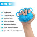 Exercise Ball Finger Therapy Ball - Grip Strengthening, Improve Flexibility, Squ