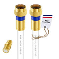 Cable 3Ft/6Ft/10Ft/15Ft/25Ft/50Ft/60Ft/75Ft/100Ft, Rg6 Coax Cable Extender With