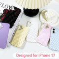 Iphone 17 Case Cute Polka Dot Aesthetic Design Simple Cover 6.3", Thin Slim Anti