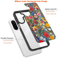 Samsung Galaxy A17/A26 5G Case: Cute Clear Flowers Floral Design for Girls W