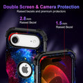 Iphone Air Case/Iphone 17 Air Case,Glow In The Dark Three Layer Heavy Duty Shock