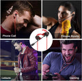 Gaming Headset with Microphone Wired Gaming Earbuds PC for One PS4 PS5 Nintendo