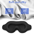 Mask for Men Women, Sleeping Mask for Side Sleeper, Travel Blackout Night Bl