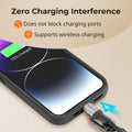 Phone Wrist Strap, 38Cm Leather & Nylon Wrist Strap For Smartphones With Built-I
