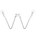 Chain 2 Pack 8" — Heavy Duty Pocket Keychain Lobster Clasp & Key Rings for Jeans