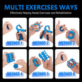Grip Strength Trainer Kits (5 Pack), Adjustable Resistance Forearm Strengthener,