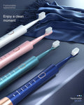 Electric Toothbrush For Adults, Usb Rechargeable Sonic Toothbrush With 8 Brush H