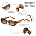 Sunglasses for Women Men Trendy Y2k Retro 90s Sun Glasses UV Protectio