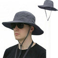 Hat Bucket Hats for Men Women,Outdoor Wide Brim Fishing Hat with Detachable Face