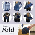 Pop-Up Laundry Basket — Mesh Hamper with Handles & Side Pocket for Dorm, Bathroo