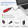 Tail Light 5LED Bike Rear Light Rechargeable Bicycle TailLight Rear Cycling Safe
