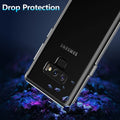 Crystal Clear Case for Galaxy Note 9 - Non-Slip, Shockproof Protection