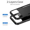 For Iphone 17 Pro Max Case, Dual Layer Heavy Duty Shockproof Protective Phone Ca