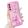 Samsung Galaxy A16 4G 5G Phone Case - Wave Butterfly Bling Star Design Soft Cover