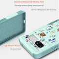 Google Pixel 7a 5G Case: Cute Flowers Floral Design for Girls Women Slim Fit