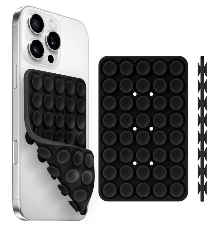 Suction Cup Foldable Phone Holder MagSafe Compatible Phones Car Mount