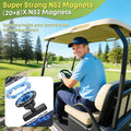 Magnetic Golf Cart Phone Holder for MagSafe iPhone 12–17 & Smartphones, Golf Car