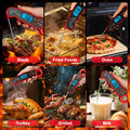 Instant Read Meat Thermometer — Kitchen Cooking, Candy, Oil & BBQ Grill Thermome