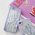 Compatible with iPhone 6/6s for Girl Woman, Floral Flower Pattern Slim Design, P