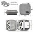 Travel Carrying Storage Case, 4.4"X4.4" Charger Orga