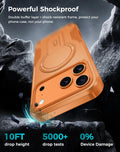 Iphone 17 Pro Case With Privacy Tempered Glass Screen Protector & Camera Lens Pr