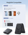 Wallet with Stand, Adjustable Stand Magnetic Wallet for iPhone, RIFD