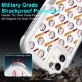 for iPhone 11, Unique Sports Pattern Shock-Absorption Hard PC and Silicone