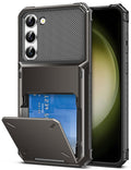 for Samsung S23 Case Wallet 5 Credit Card Holder Slot Flip Cover Galaxy S23 Wall