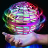 Boomerang Spinner, 360° Rotating LED Flying Ball (Purple)