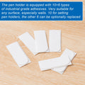 Pencil Holders for Desk,Silicone Flexible Pen Holder for Wall, Off
