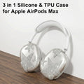 Ear Cover Three Piece Set, Shining Rhinestone Five-Pointed Star, Personality Fas
