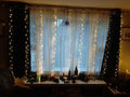 Fairy Curtain String Lights 10X10Ft With Remote Window Lights For Bedroom Weddin