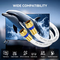 Cable 3Ft/6Ft/10Ft/15Ft/25Ft/50Ft/60Ft/75Ft/100Ft, Rg6 Coax Cable Extender With
