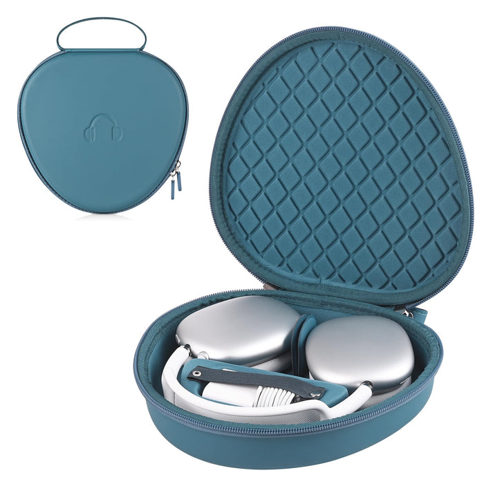 For Airpods Max Hard Portable Over Ear Headphone Carrying Case, Wireless Headpho