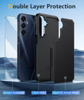 Galaxy A17/A16 5G Phone Case - Samsung A17 Military Grade Drop Protection, 14Ft
